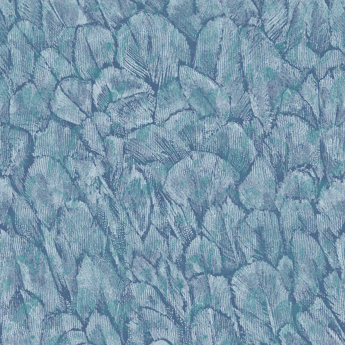 MAXWELL FABRICS  WALLPAPER - WP  # 04 LAGOON   - 180411904