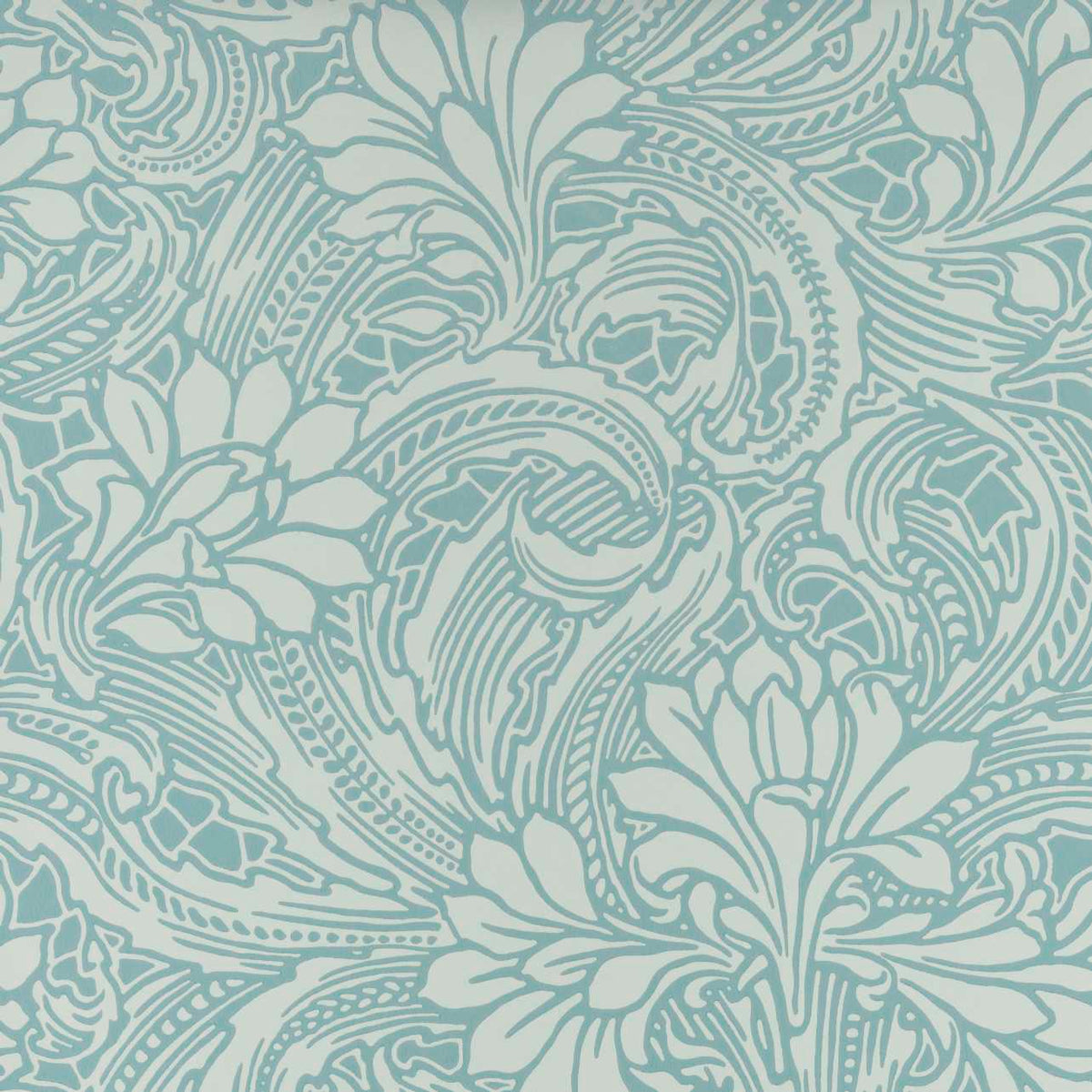 MAXWELL FABRICS  WALLPAPER - WP  # 03 SOFT TEAL   - 231117303