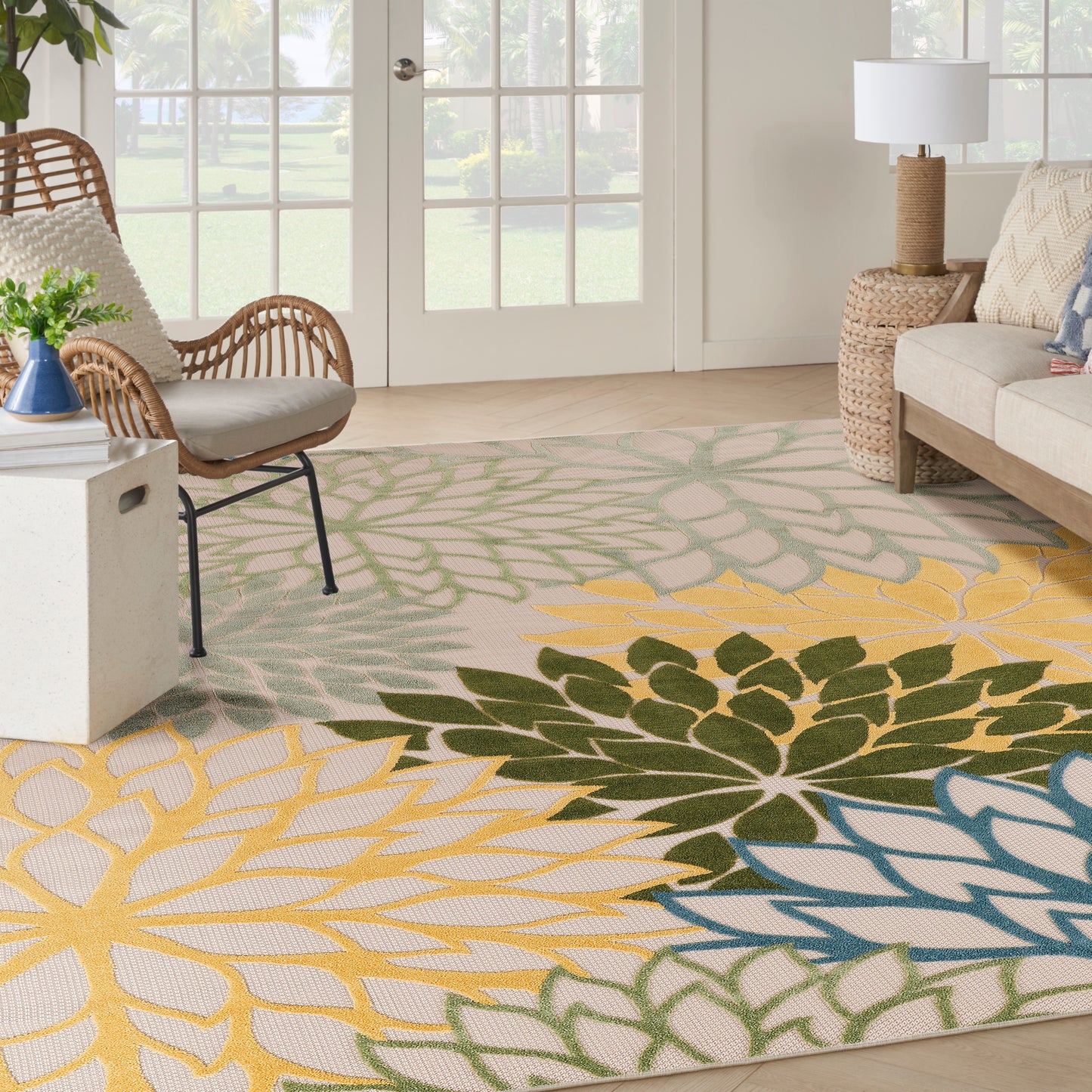 Nourison Rugs Nourison Home   Tropical 8' X 11'    - 099446952950