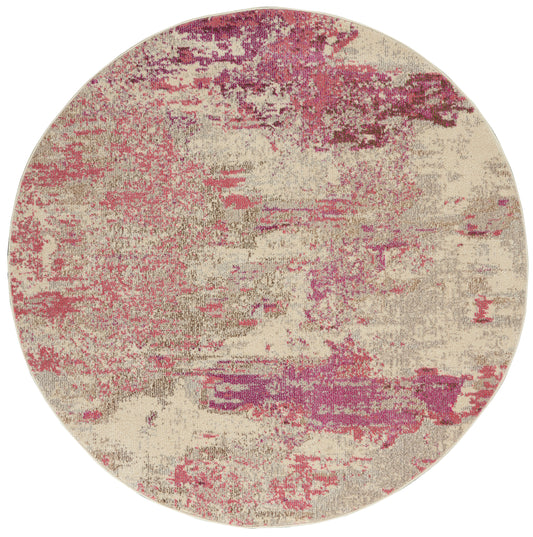 Nourison Rugs Nourison Home   Modern 5' X Round    - 099446742575