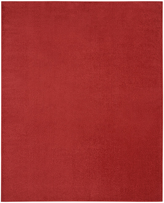 Crimson red textured notebook cover with suede-like finish; rectangular and minimalist.