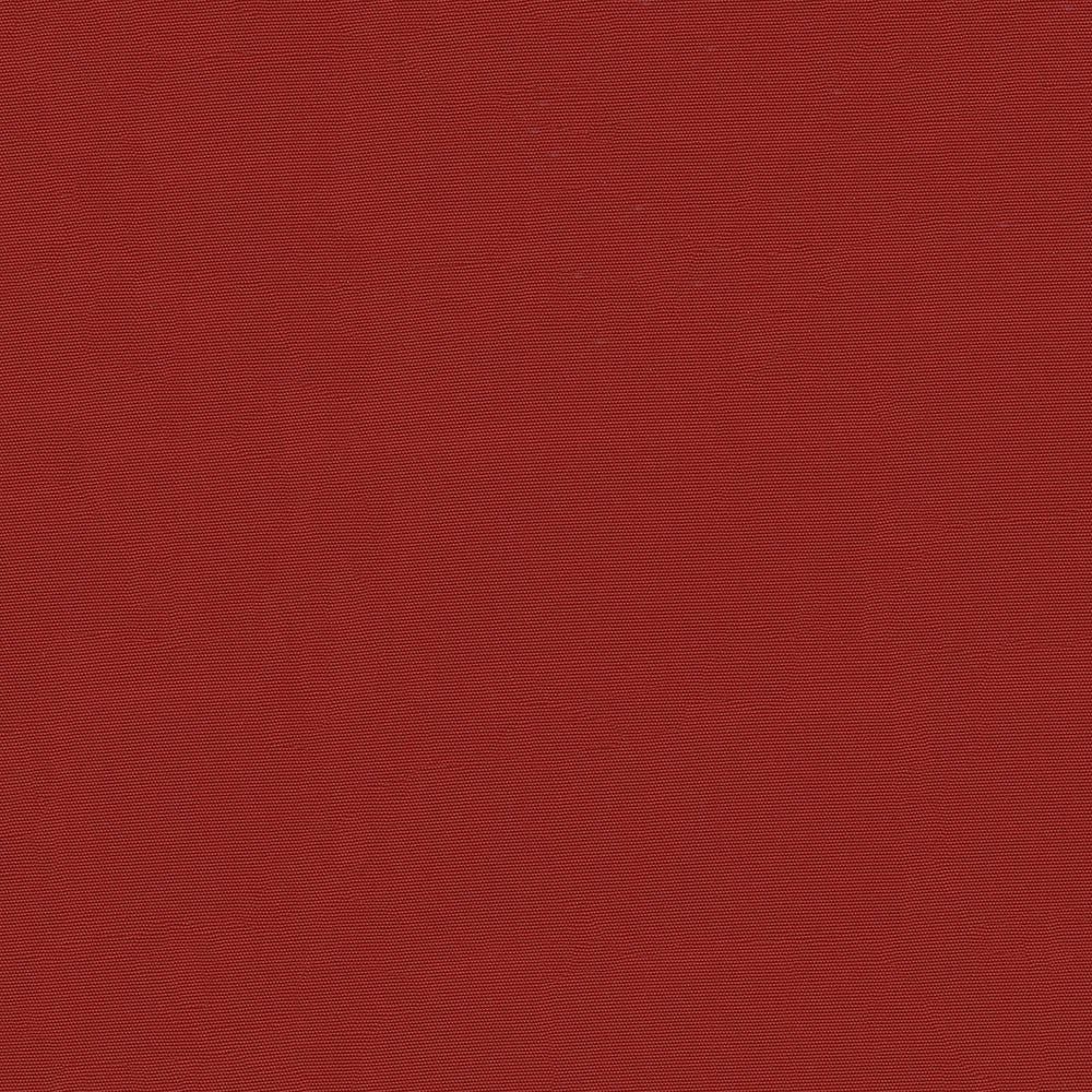 Solid red fabric swatch with fine woven texture, square shape for upholstery or crafts.