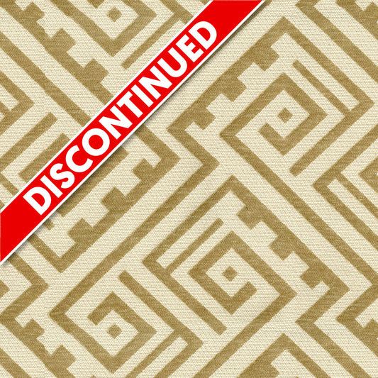 ABBEYSHEA Marathon Greek Key,Large Scale   Desiger Outlet Fabric - MARAT605
