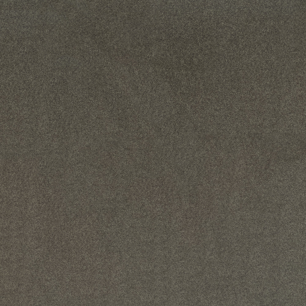 Dark brown textured suede-like fabric with subtle grain, soft matte finish.