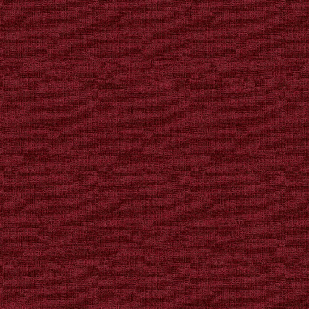Rich mulberry solid fabric with a textured weave, close-up of the fabric suitable for upholstery or apparel