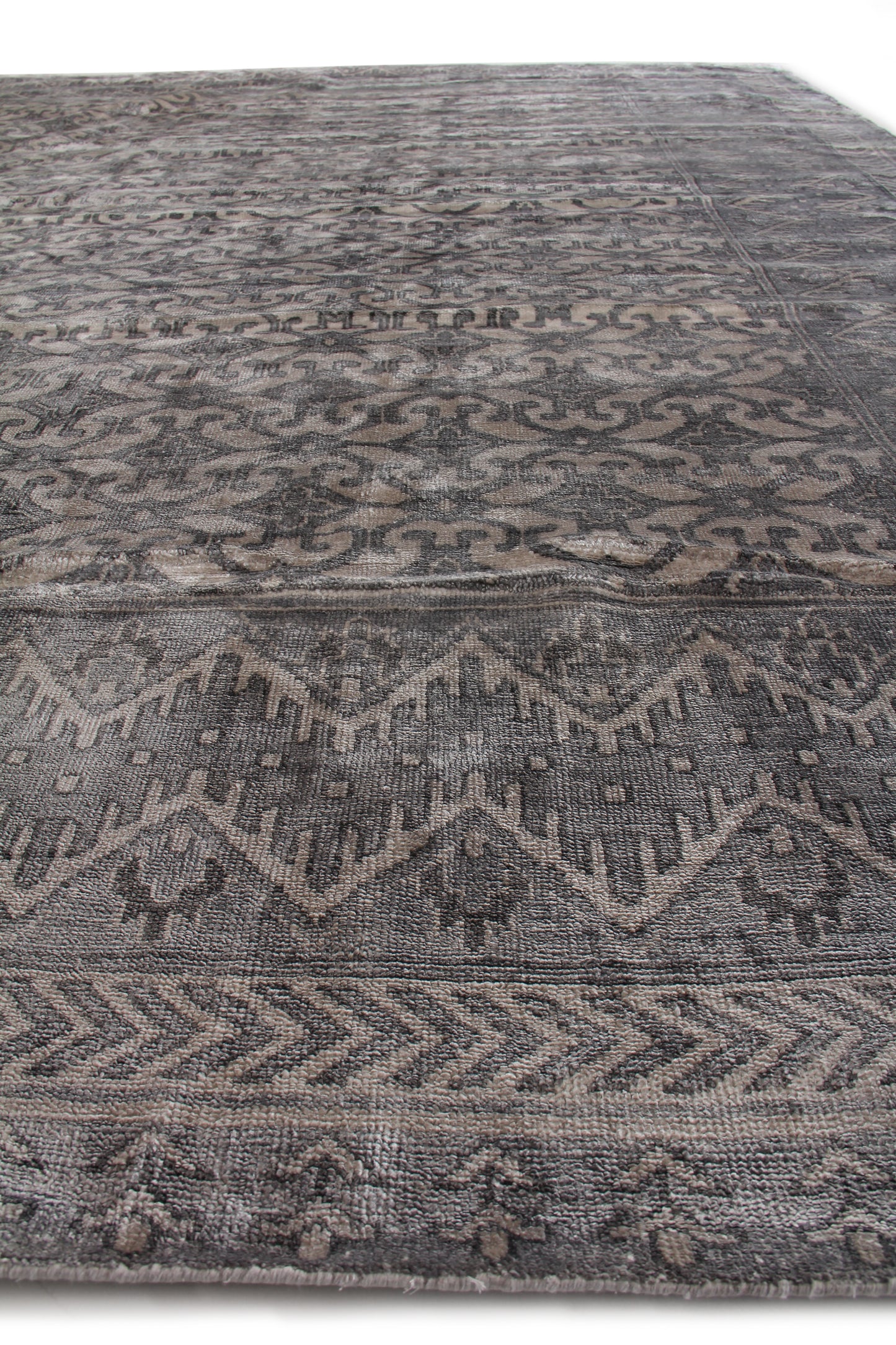 EXQUISITE RUGS OUTLET  Antique Weave Bamboo Indoor Hand Knotted    - 10001-6'X9'