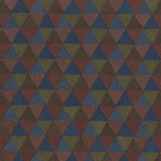 JF Fabrics -Wallpaper 10020 48 Wallpaper Red, Maroon, Blue, Green  Vinyl - 9537148 W9581