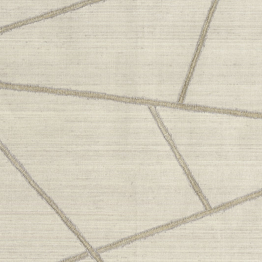 JF Fabrics -Wallpaper 10021 91 Wallpaper White, Beige  Vinyl - 9537291 W9581
