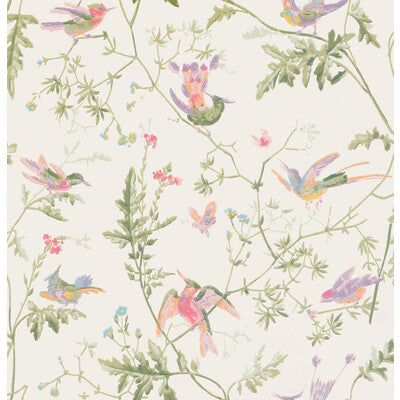 Cole & Son - Hummingbirds Soft Multi-Colour (100/14067-CS) Wallpaper