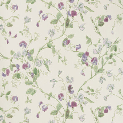 COLE & SON SWEET PEA PRINT--BOTANICAL & FLORAL- VIOLET   - 100/6030.CS.0