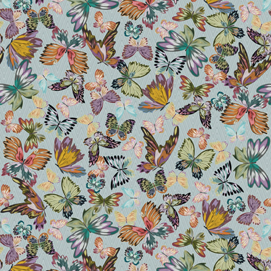JF Fabrics -Wallpaper 10191 1 Wallpaper Blue,Green,Purple,Pink,Orange,Rust  Non-Woven, Mural, Width Extendable - 8284901 W8731