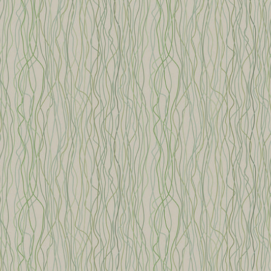 JF Fabrics -Wallpaper 10196 1 Wallpaper Green  Non-Woven, Mural, Width Extendable - 8284701 W8731