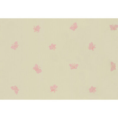 COLE & SON PEASEBLOSSOM PRINT---ANIMAL/INSECTS LINEN & PINK   - 103/10036.CS.0