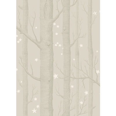 COLE & SON WOODS & STARS PRINT---NOVELTY GREY   - 103/11048.CS.0