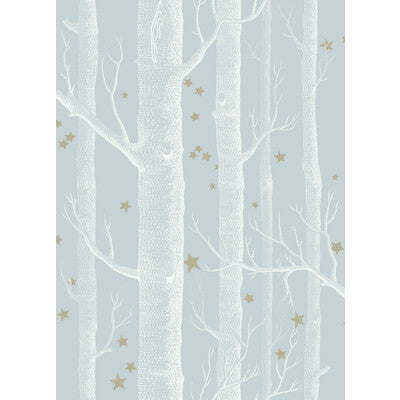 COLE & SON WOODS & STARS PRINT---NOVELTY POWDER BLUE   - 103/11051.CS.0