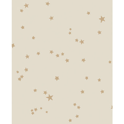 COLE & SON STARS PRINT---NOVELTY BUFF & GOLD   - 103/3014.CS.0