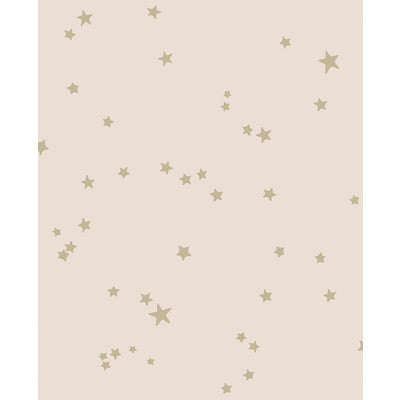 COLE & SON STARS PRINT---NOVELTY PINK & GOLD   - 103/3015.CS.0