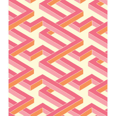 COLE & SON LUXOR PRINT--- PINK   - 105/1004.CS.0