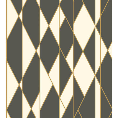 COLE & SON OBLIQUE PRINT--- BLACK AND WHITE   - 105/11049.CS.0