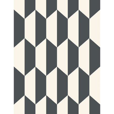 COLE & SON TILE PRINT--- BLACK AND WHITE   - 105/12050.CS.0