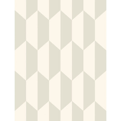 COLE & SON TILE PRINT--- WHITE AND STONE   - 105/12052.CS.0