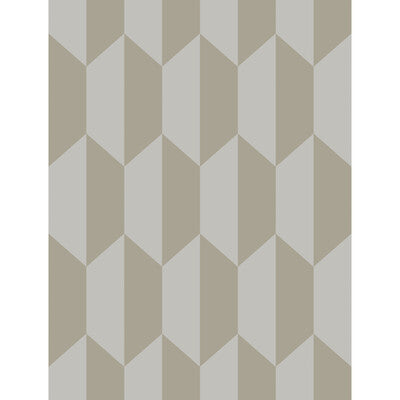 COLE & SON TILE PRINT--- GREY AND SILVER   - 105/12053.CS.0