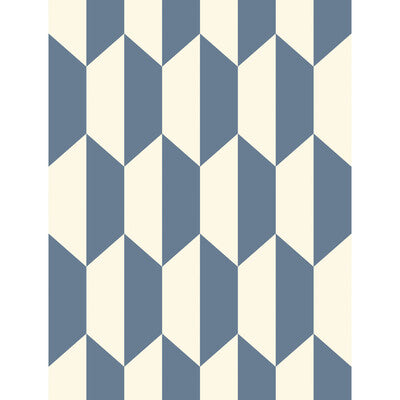 COLE & SON TILE PRINT--- BLUE AND WHITE   - 105/12054.CS.0