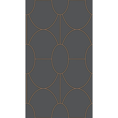 COLE & SON RIVIERA PRINT--- CHARCOAL   - 105/6029.CS.0