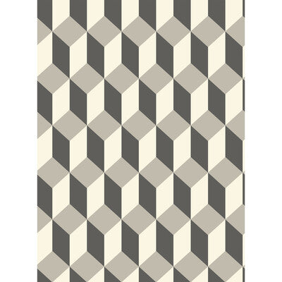 COLE & SON DELANO PRINT--- GREY AND BLACK   - 105/7031.CS.0