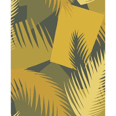 COLE & SON DECO PALM PRINT--- YELLOW   - 105/8035.CS.0