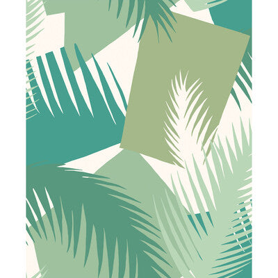 COLE & SON DECO PALM PRINT--- GREEN   - 105/8037.CS.0