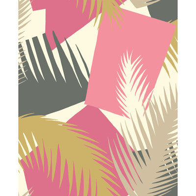 COLE & SON DECO PALM PRINT--- PINK   - 105/8038.CS.0