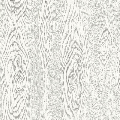 COLE & SON WOOD GRAIN PRINT--- WHITE,WHITE,BLACK   - 107/10045.CS.0