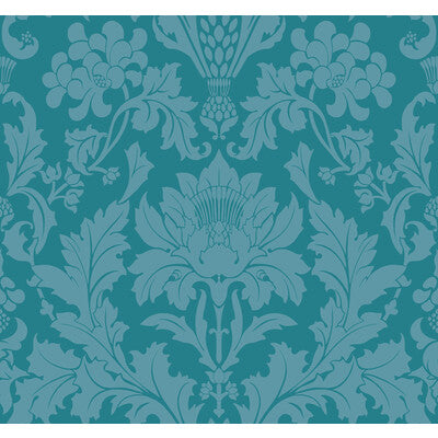 COLE & SON FONTEYN PRINT--- TEAL,,   - 108/7033.CS.0