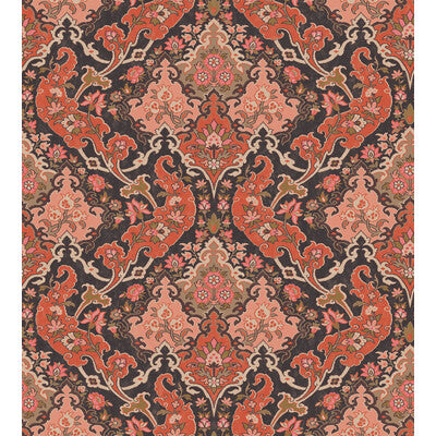 COLE & SON PUSHKIN PRINT--- MULTI,CORAL,BEIGE   - 108/8039.CS.0