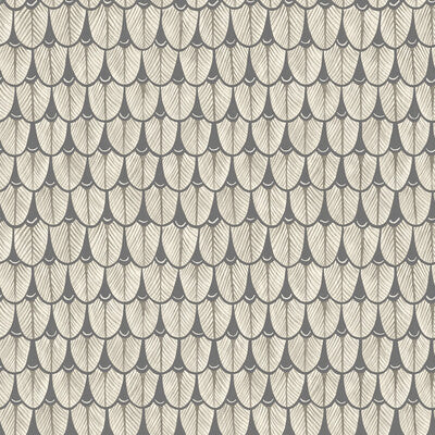 COLE & SON NARINA PRINT--- CHARCOAL,BEIGE,   - 109/10048.CS.0