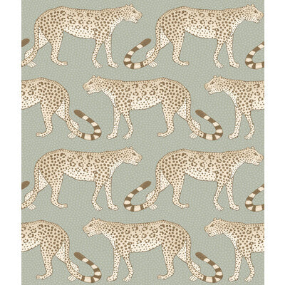 COLE & SON LEOPARD WALK PRINT--- MULTI,SAGE,WHEAT   - 109/2009.CS.0