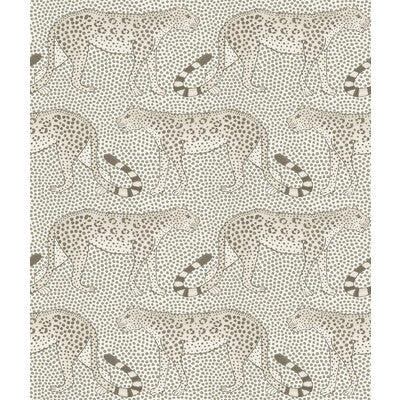 COLE & SON LEOPARD WALK PRINT--- BLACK,IVORY,   - 109/2011.CS.0