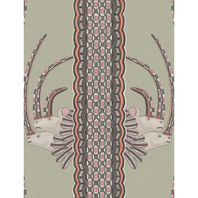 COLE & SON JABU PRINT--- MULTI,SAGE,   - 109/3017.CS.0