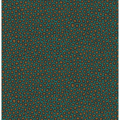 COLE & SON SENZO SPOT PRINT--- MULTI,TEAL,BRONZE   - 109/6033.CS.0