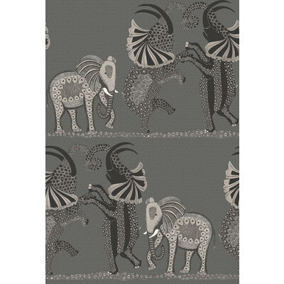 COLE & SON SAFARI DANCE PRINT--- CHARCOAL,GREY,   - 109/8039.CS.0