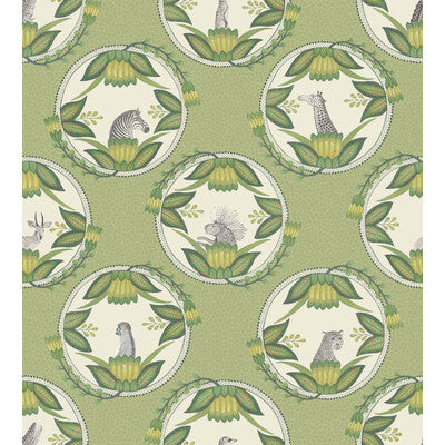 COLE & SON ARDMORE CAMEOS PRINT--- MULTI,GREEN,   - 109/9042.CS.0