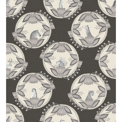 COLE & SON ARDMORE CAMEOS PRINT--- BLACK,WHITE,   - 109/9043.CS.0