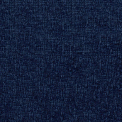 Solid deep navy blue fabric swatch with smooth finish; versatile textile for apparel or accessories.