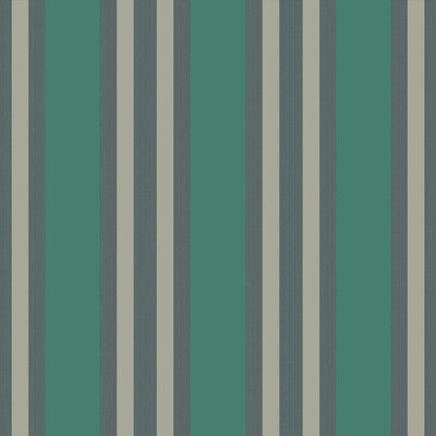 COLE & SON POLO STRIPE PRINT--- MULTI,TEAL,METALLIC   - 110/1002.CS.0