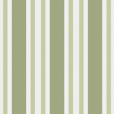 COLE & SON POLO STRIPE PRINT--- GREEN,SAGE,   - 110/1003.CS.0