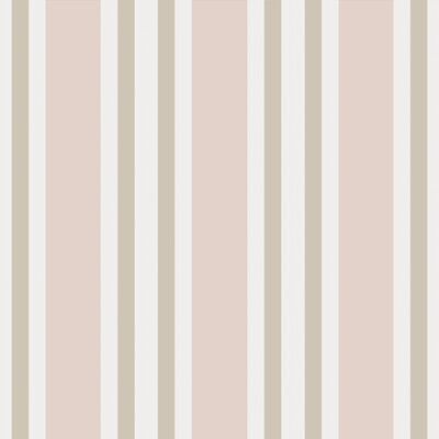 COLE & SON POLO STRIPE PRINT--- PINK,PASTEL,   - 110/1004.CS.0