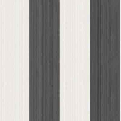 COLE & SON JASPE STRIPE PRINT--- BLACK,WHITE,   - 110/4025.CS.0