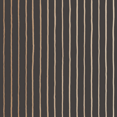 COLE & SON COLLEGE STRIPE PRINT--- MULTI,BLACK,GOLD   - 110/7034.CS.0