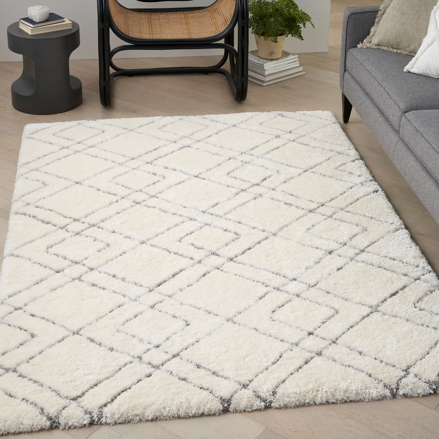 Nourison Rugs Nourison Home   Shag 5' X 7'    - 099446893444